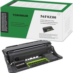 56F0Z00 Black Imaging Unit Compatible for Lexmark 56F0Z00 Imaging Unit Replacement 