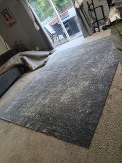 Nourison Silk Shadows SHA14 Shai Graph Charcoal Rug