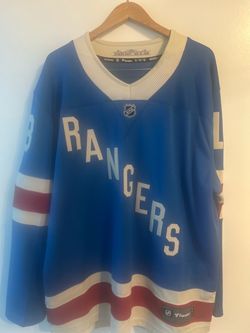 New York Rangers Fanatics NHL Hockey Jersey ALEXIS LAFRENIERE