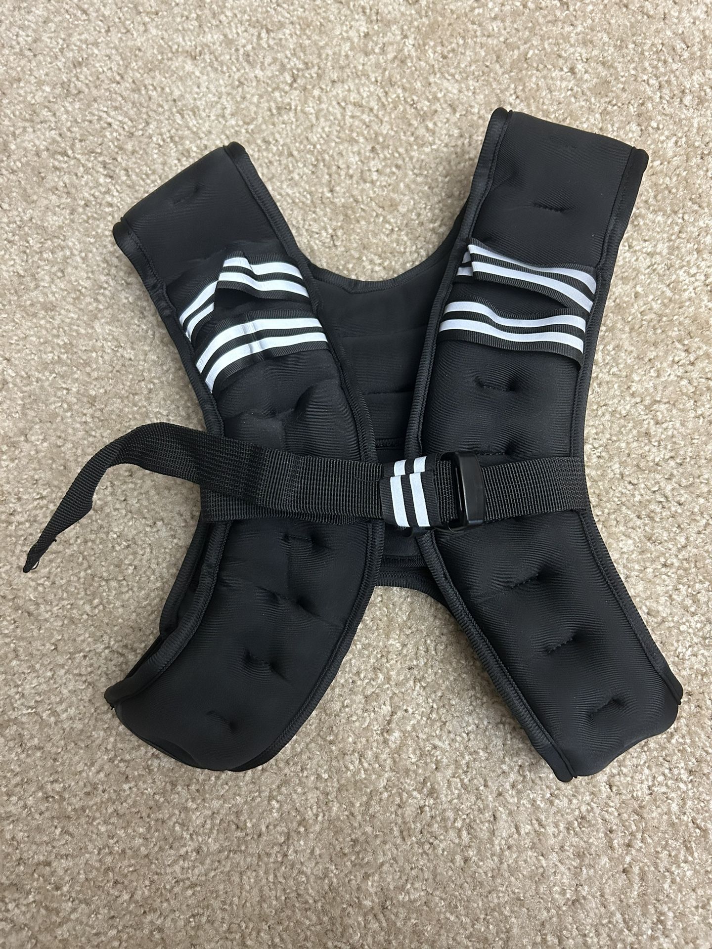 8lb black Weighted Vest