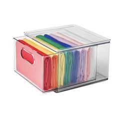 The Home Edit Large Drawer, Clear Plastic Storage Bin