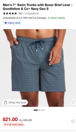 New  swim trunks