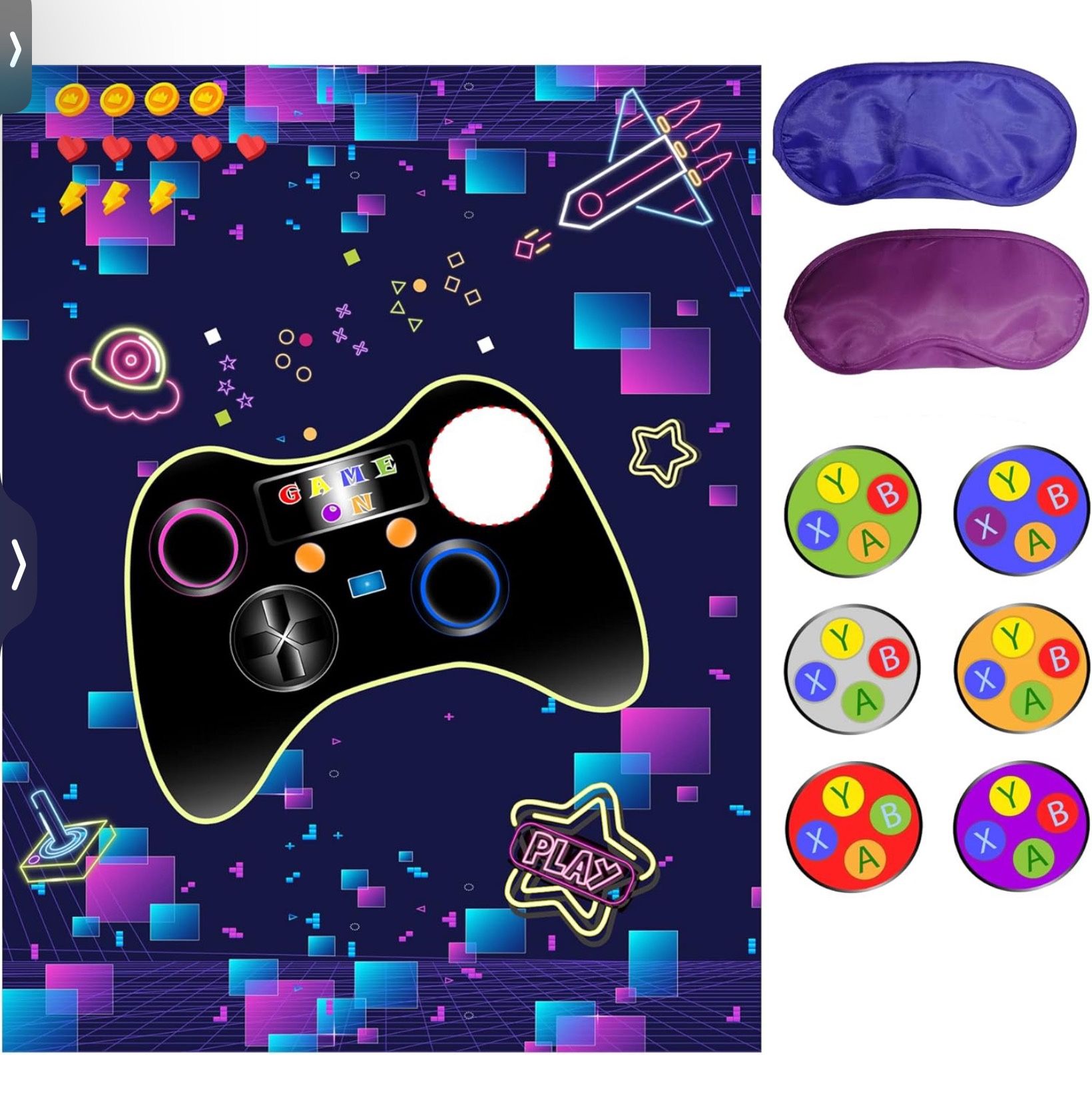 Video Game Party Decorations Kids Game