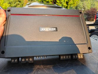 Kicker 5 channel car audio amp