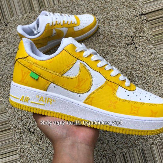 Louis Vuitton Nike LV Air Force 1 Low Available for Sale in Brooklyn