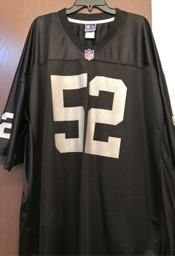 Raiders Jersey Mack #52 Size 4XL-Tall