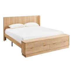 New in Box King Size Bed with Storage