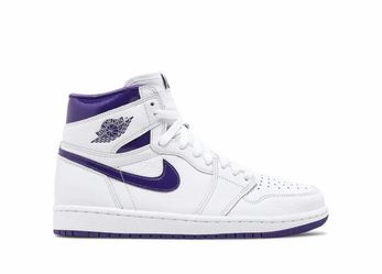 Women’s air jordan 1 OG high court purple 7w