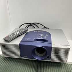 BenQ Home Theater PE8700 DLP Projector w/ Power Cord and Remote