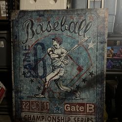 Baseball Wall Decor