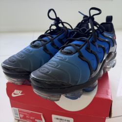 Nike Air VaporMax Plus “Black Bright Crimson” DO6679-001 – Size 8.5 – Excellent Condition w/ Box