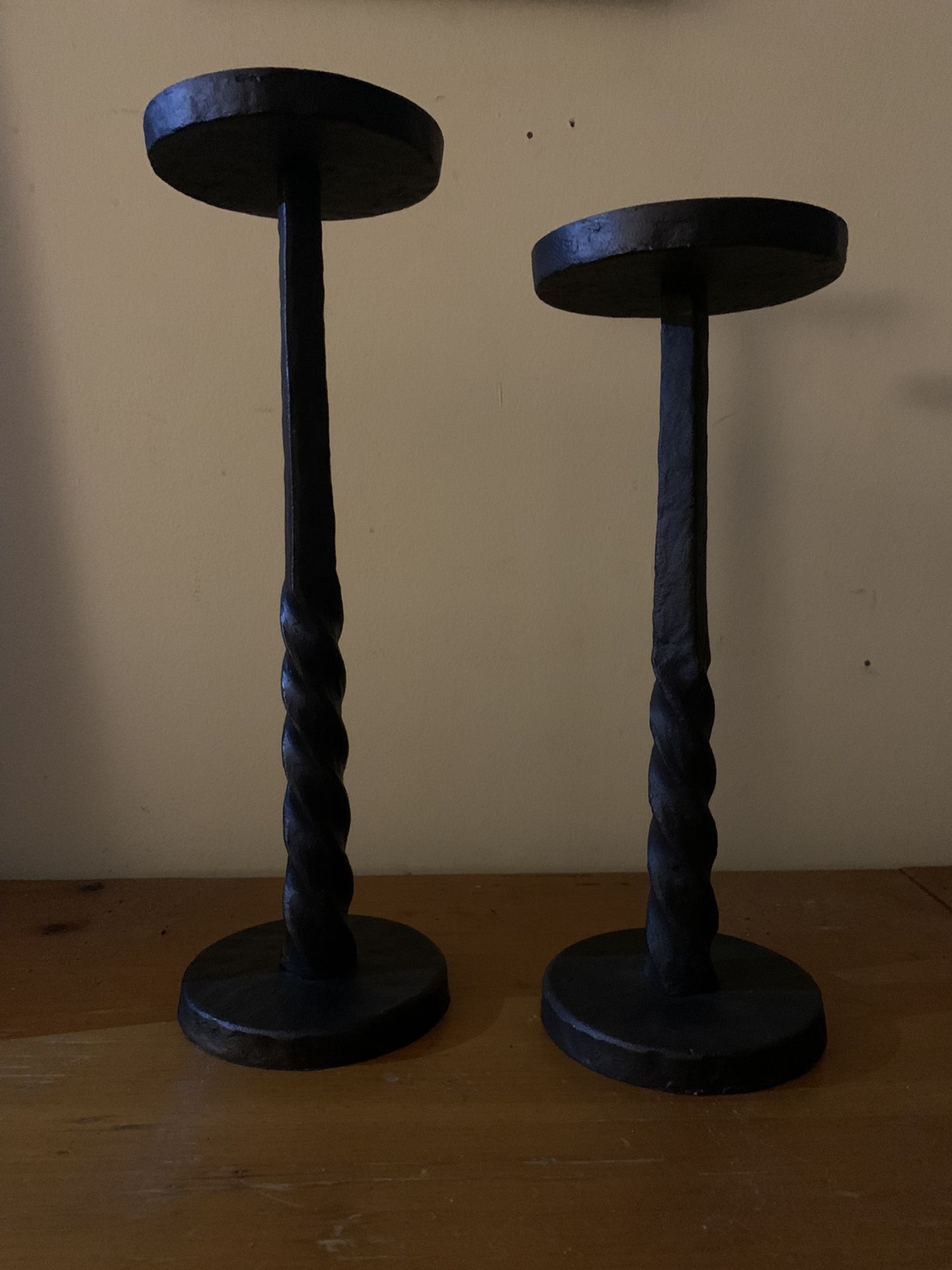 Pottery Barn Candleholders
