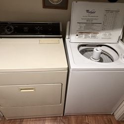 Washer & Dryer Set Electric 