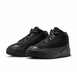 Nike Air Jordan 3 Retro Black Cat Kids Sz 2Y DM0966-001