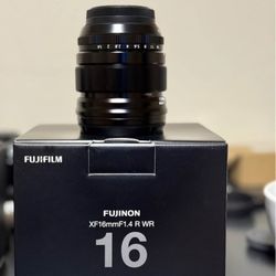 Fujifilm XF 16mm F1.4 R WR *Excellent Condition*