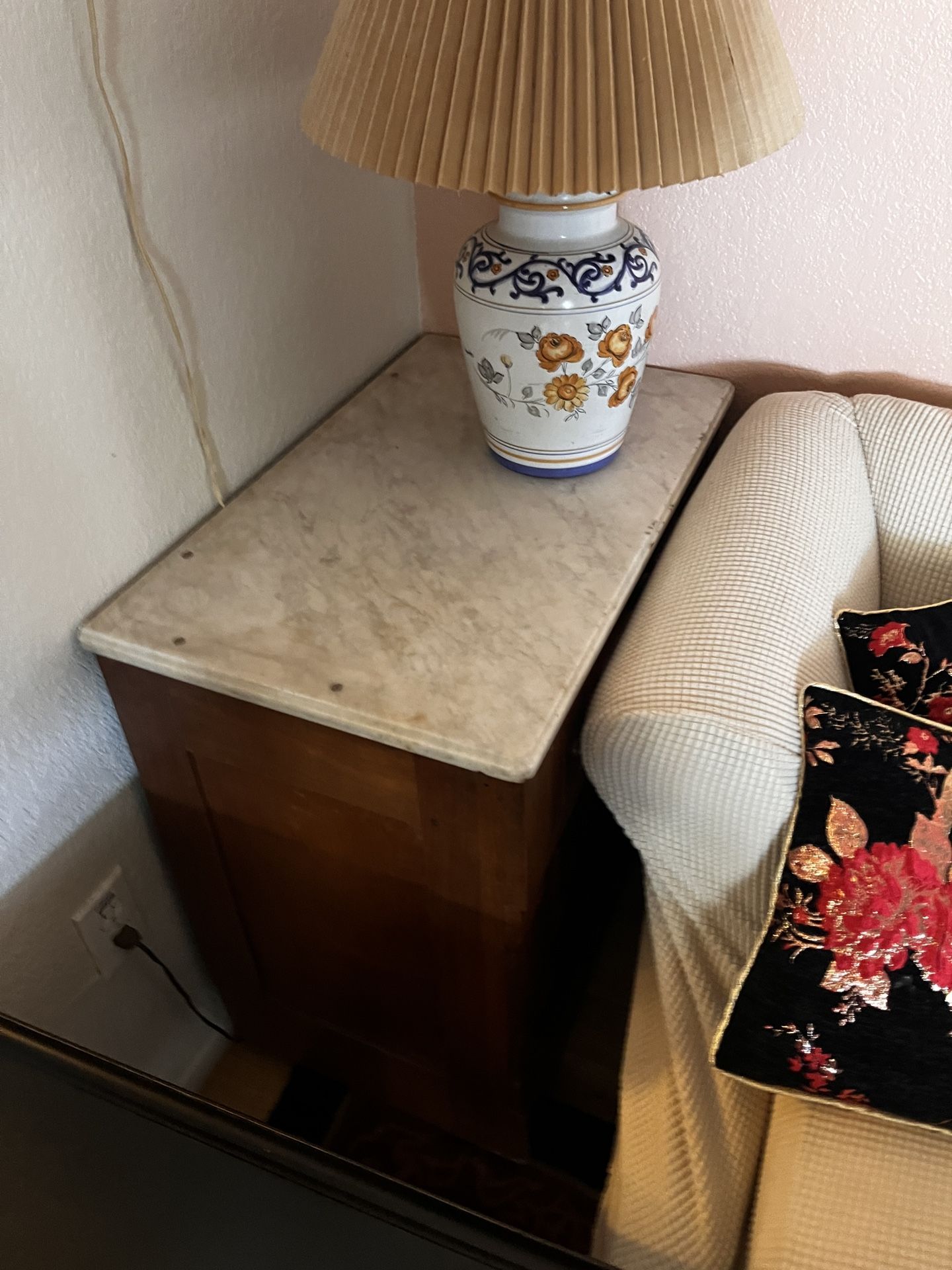 Antique Dresser With Marble Top