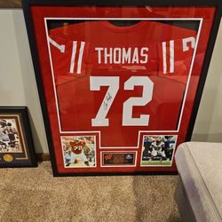 Joe Thomas Autographed Jersey