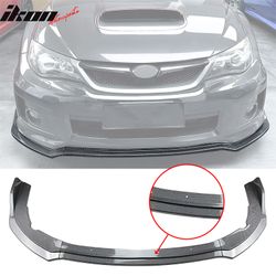 Fits 2011-2014 Impreza WRX STI Front Bumper Lip Chin Splitter PP Carbon Fiber Print