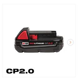 Milwaukee M18 2.0ah Battery (New In Packaging)