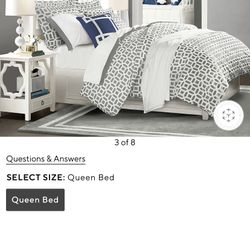 Full Bed And Night Stand 