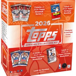 Topps 2026 Collectors Kit Wave 1