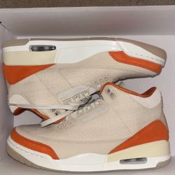 Wmns Air Jordan 3 Retro Starfish Size 9 Men 7.5