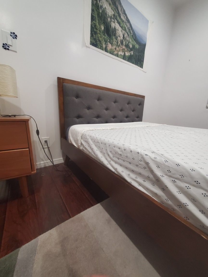 MCM Bed Frame, Queen