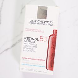 LA ROCHE-POSAY Retinol B3 Face Serum for Fine Lines & Wrinkles (100% New & Authentic)