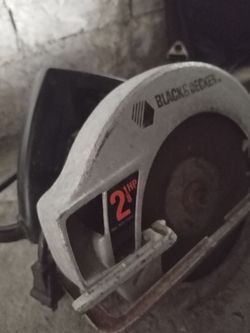 Vintage Black & Decker 2-1/8 HP Saw