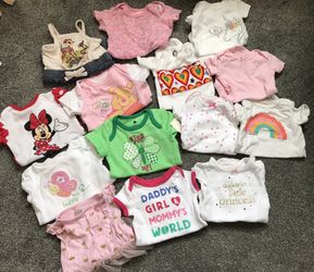 Excellent used condition newborn onesie lot