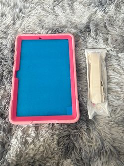 Pink Kids Tablet Protective Case with Strap
