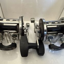 Lot of (2) Penn 500 Jigmasters Conventional Saltwater Fishing Reels… $49.00 for Both