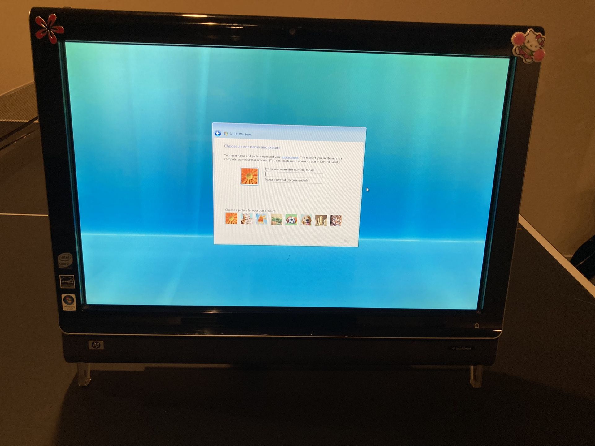 HP Touch smart IQ526 Computer