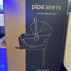 Brand New Nuna pipa™ aire rx + pipa relx base™ infant car seat
