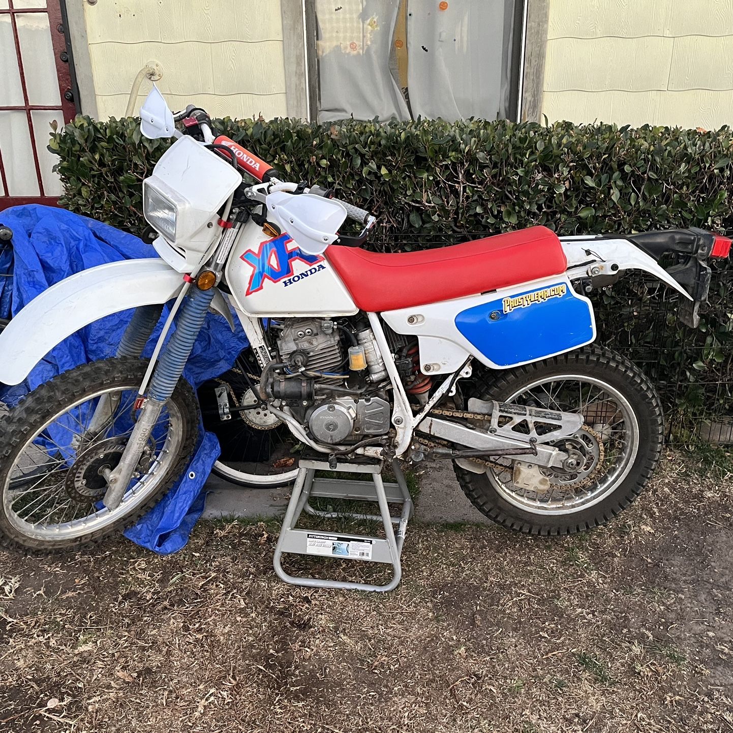 xr250　 1992 Kawasaki ZXR250 ZX250C walkaround video - YouTube