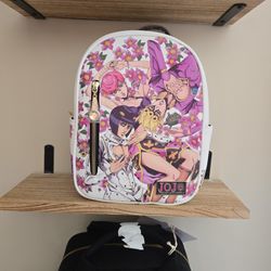 Brand New Jojo's Bizarre Adventure BioWorld Floral Backpack 