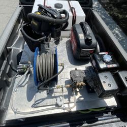 Pressure Washing Set Up