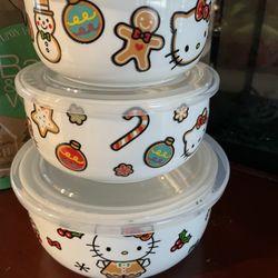 Hello kitty Bowls 