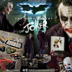 Prime 1 Studios Joker Dark Knight 1/3 Scale With Extra Head Bust