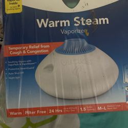 Warm Steam Vaporizer