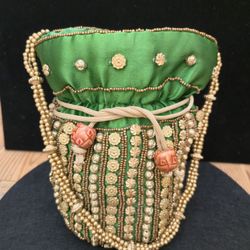 Satin Decorative  Drawstring Bag