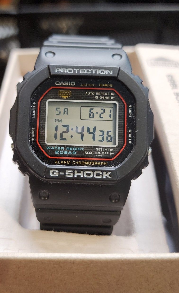 Casio G Shock Dw-5000r Mod