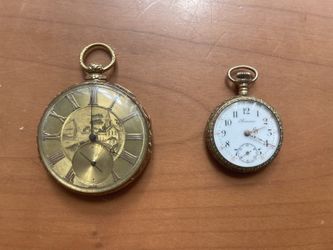 Pair Of Vintage Pocket Watches
