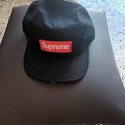 Supreme Logo Insert Camp Cap 