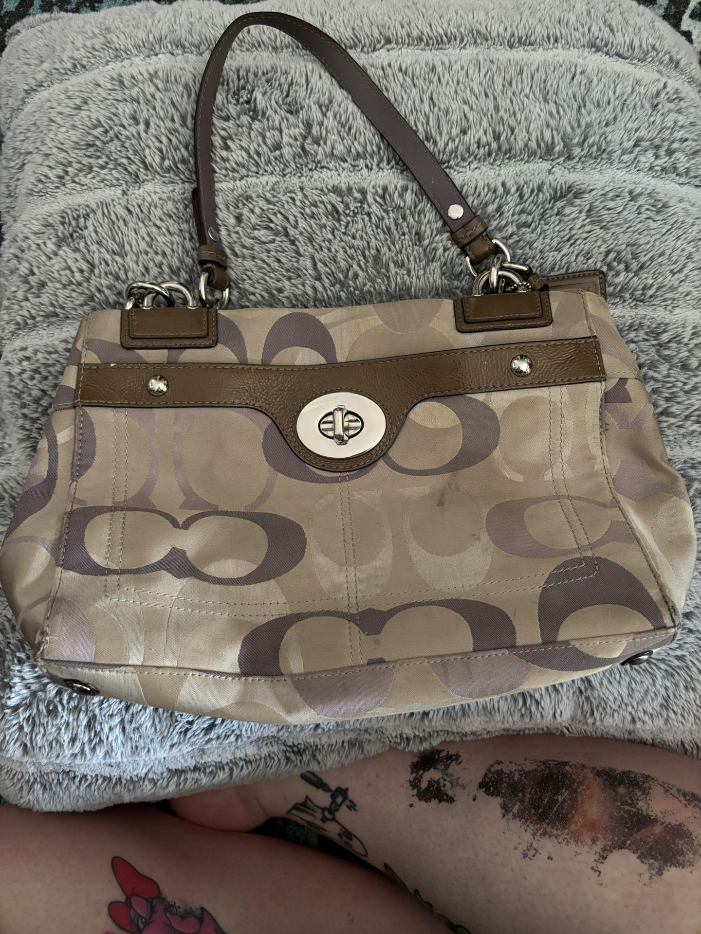 Coach Purse - Tan