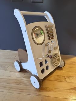 Baby Wooden Activity Walker by GATHRE