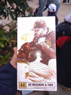 Joe Musgrove & Theo Boblehead