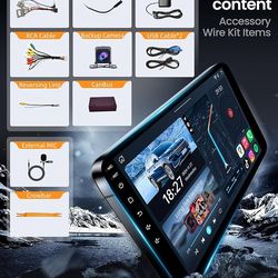 8Core 32G ROM Car Radio for Nissan Sentra 2013-2017: Upgrade 10.1" 1280x800 HD Touchscreen Wireless Carplay Android Auto Car Stereo with 1080P Backup 