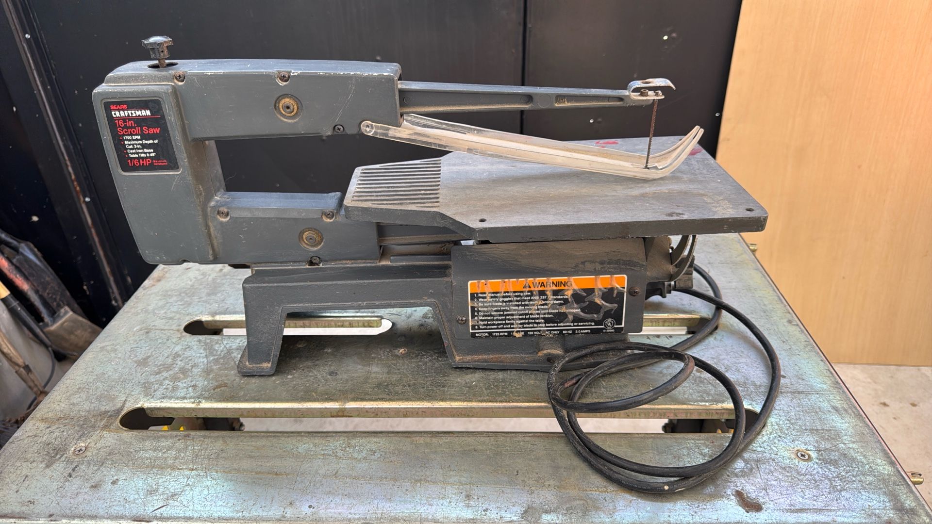 Craftsman 16 In Scroll Saw