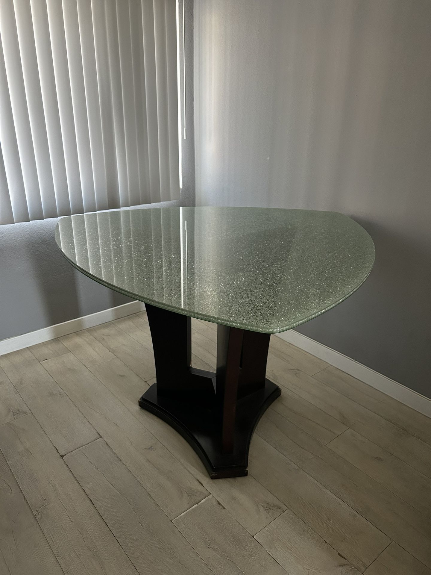Used Glass Dining Table
